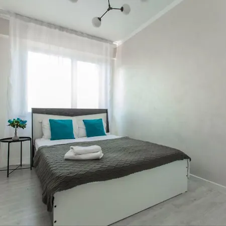 Central Esentai Residence 2-Room Apartment'S Almaty Exterior photo