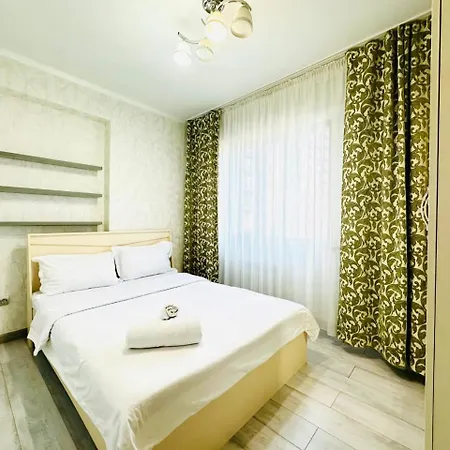 Central Esentai Residence 2-Room Apartments Almaty Exterior photo
